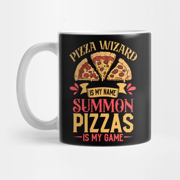 Pizza Wizard is my name - Hobby Pizza Maker by Modern Medieval Design